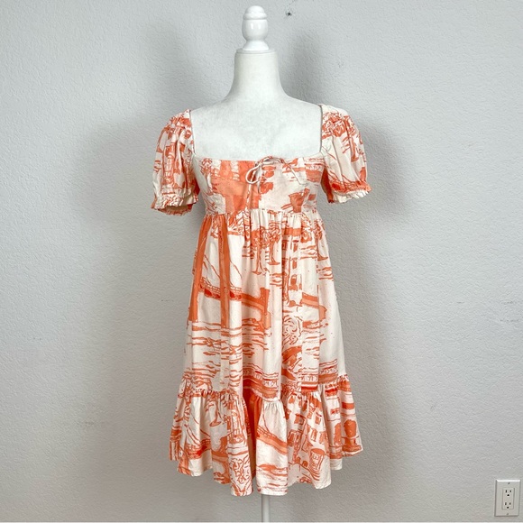Urban Outfitters Dresses & Skirts - Urban Outfitters Babydoll Novelty Mini Dress Size S